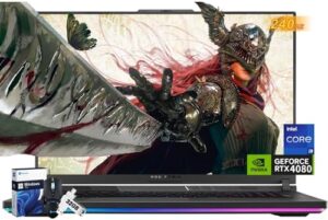 ASUS ROG Strix G18 Gaming Laptop with GeForce RTX 4080 and Intel i9 processor