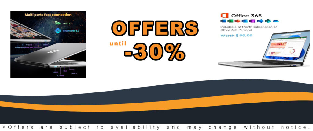 Jumper Laptop with 12GB RAM, 640GB ROM, Office 365, 5305U Processor, FHD Screen