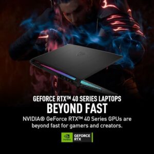 MSI Katana A17 AI 17.3” QHD Gaming Laptop with Ryzen 9 and RTX 4070