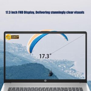 HP 17 Laptop with 17.3" FHD Display, AMD Ryzen 5 Processor, and Numeric Keypad