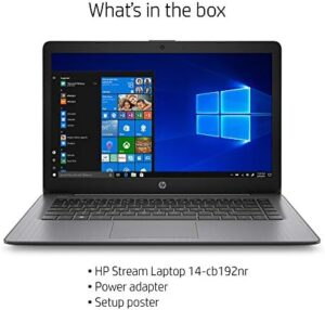 HP Stream 14-inch HD Touchscreen Laptop with Intel Celeron N4000, 4GB RAM, and Windows 10 in S Mode  