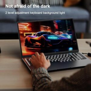 15.6" Laptop Computer with Quad-Core N95 Processor, 16GB RAM, and Touch ID
