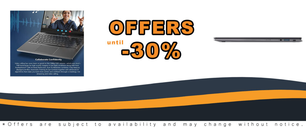 Acer Aspire 5 14 Slim Laptop in Gray with 14" WUXGA Display
