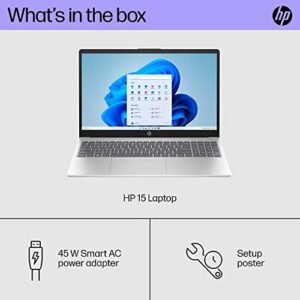 HP 15.6 inch Laptop PC featuring 13th Gen Intel Core i7, 16GB RAM, and 512GB SSD