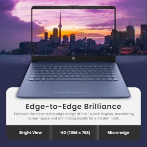 HP Flagship 14" HD Laptop with 16GB RAM, 1.22TB Storage, and Intel 4-Core Processor  