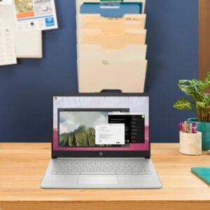 HP 14" HD Student Business Laptop – Slim Design, 16GB RAM, 384GB Storage, Windows 11 S  
