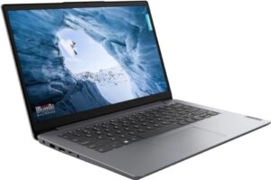 Lenovo IdeaPad 1 Business Laptop with 14" HD Display, Intel Celeron N4020 Processor, and Windows 11 Pro