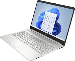 HP 15.6" Touch-Screen Laptop in Natural Silver with Intel Core i3, 8GB Memory, and 256GB SSD