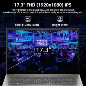 HP Envy Business AI Laptop, 17.3" FHD Touchscreen, Intel Core Ultra 7, Grey 
